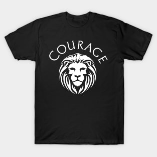 4 Stoic Virtues, Courage T-Shirt